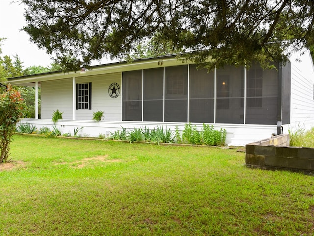 2226 Bethany Rd, Sherman, TX 75090 - view of front of home featuring a sunroom and a front lawn