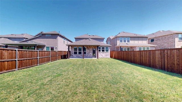 2753 Henson Ln, Garland, TX 75040 - back of property featuring a residential view