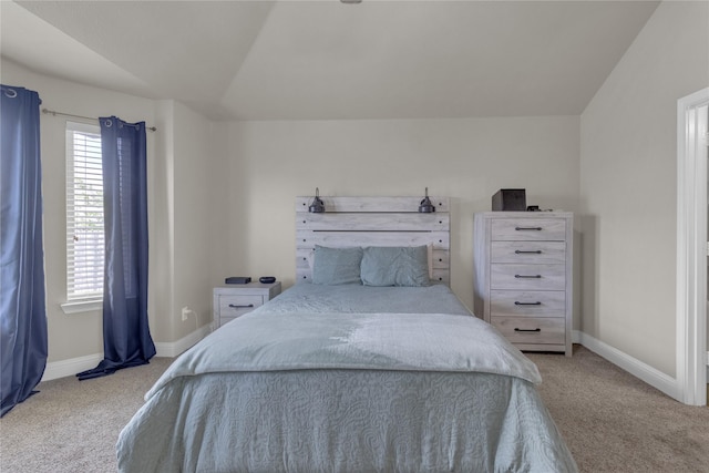 408 Prescott Ln, Fort Worth, TX 76036 - bedroom featuring carpet floors, baseboards, and vaulted ceiling