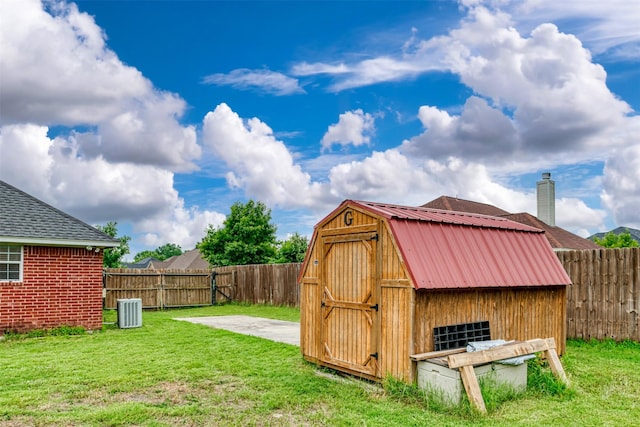 320 Mockingbird Ln, Springtown, TX 76082 - view of shed with central air condition unit