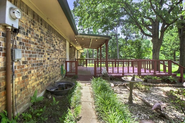 880 S Fm 779, Emory, TX 75440 - view of yard with a deck