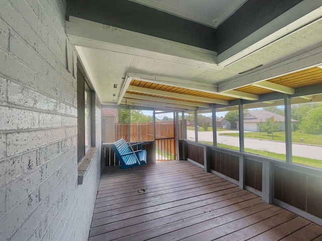 1215 Keechi St, Weatherford, TX 76086 - unfurnished sunroom featuring healthy amount of natural light