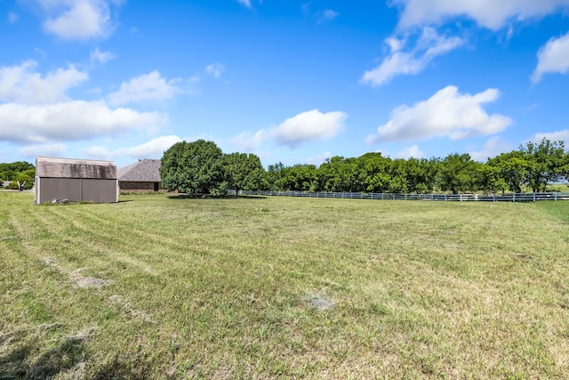 5282 Homeplace Ln, Kaufman, TX 75142 - view of yard with a rural view
