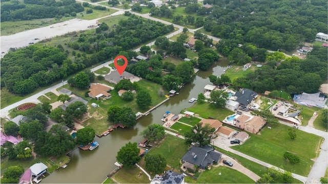 12020 Younger Ct, Azle, TX 76020 - view of property location featuring a large body of water and nearby suburban area