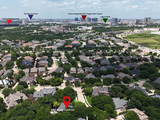 6617 Shady Creek Cir, Plano, TX 75024 - view of urban area