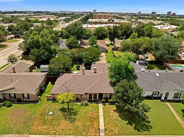 1603 Versailles Dr, Richardson, TX 75081 - aerial perspective of suburban area