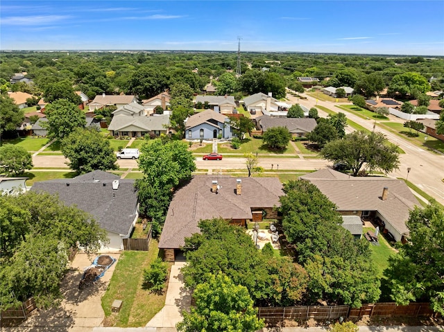 1603 Versailles Dr, Richardson, TX 75081 - aerial perspective of suburban area