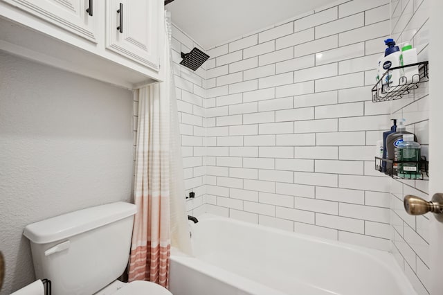 223 Mccarley Pl, Mckinney, TX 75071 - full bath featuring toilet and shower / bath combination with curtain