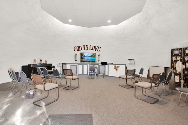 691 Bear Rd, Van Alstyne, TX 75495 - view of carpeted living room