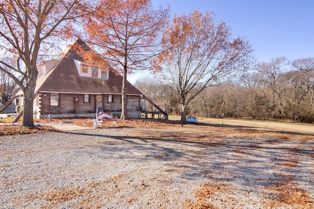 691 Bear Rd, Van Alstyne, TX 75495 - back of house with a shingled roof