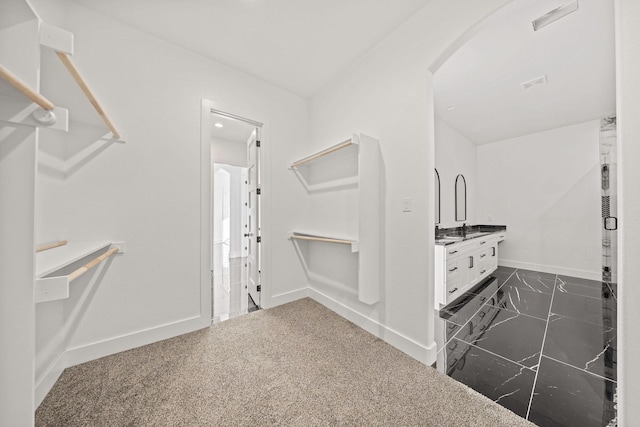 10611 Millet Ln, Venus, TX 76084 - walk in closet featuring arched walkways
