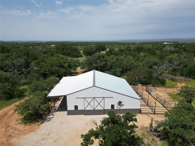 180 Cant Miss, Gordon, TX 76453 - view of subject property featuring a forest