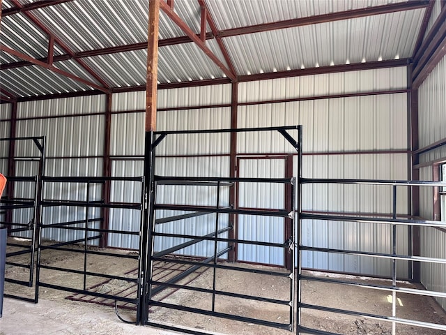 180 Cant Miss, Gordon, TX 76453 - garage with metal wall