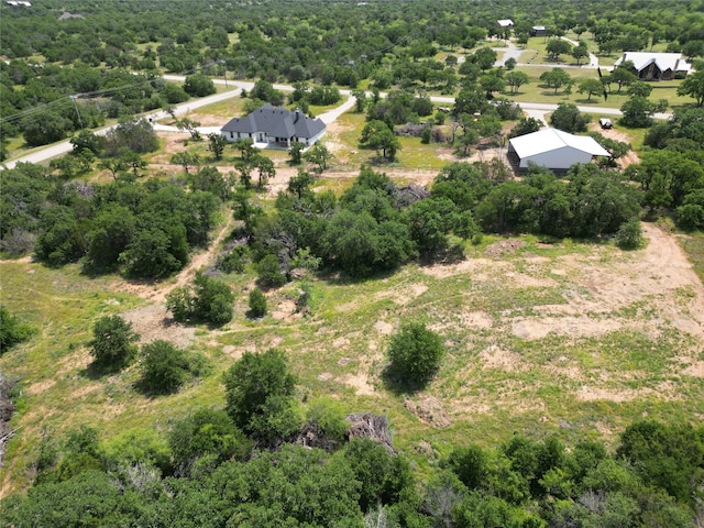 180 Cant Miss, Gordon, TX 76453 - aerial view of property's location featuring a forest