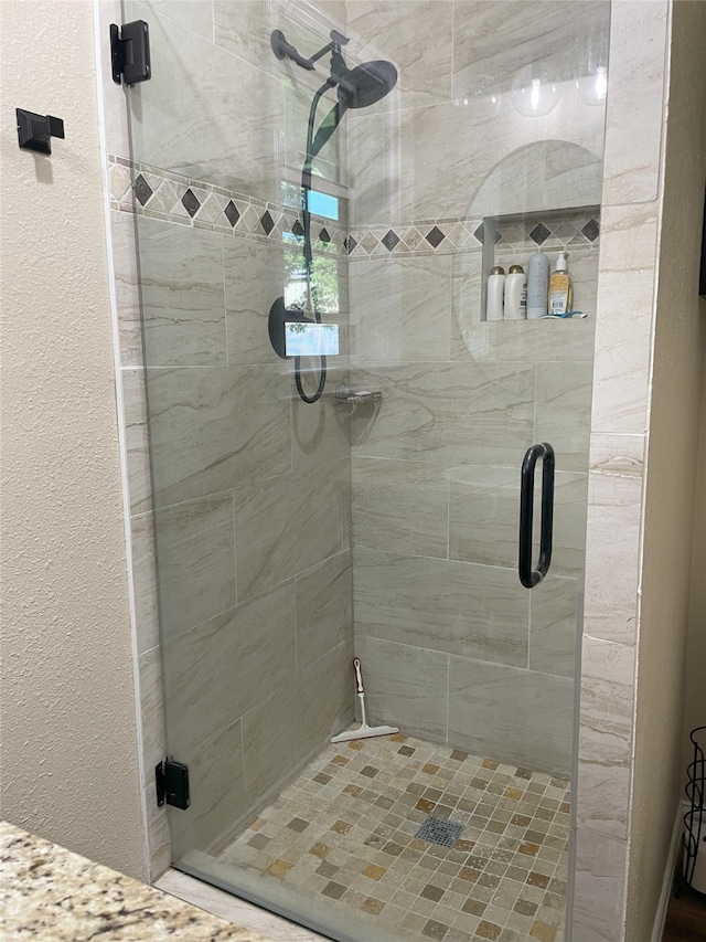 2620 County Road 1102, Grandview, TX 76050 - bathroom featuring a shower stall