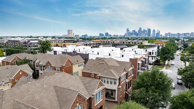 2408 Wild Cherry Way, Dallas, TX 75206 - aerial view of skyline