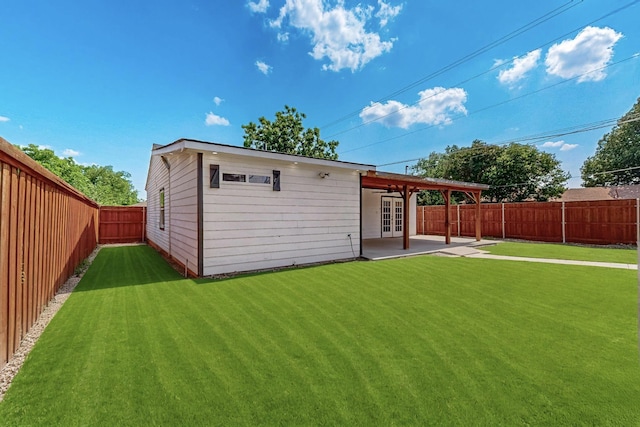 3039 Dutton Dr, Dallas, TX 75211 - rear view of property featuring french doors and a patio