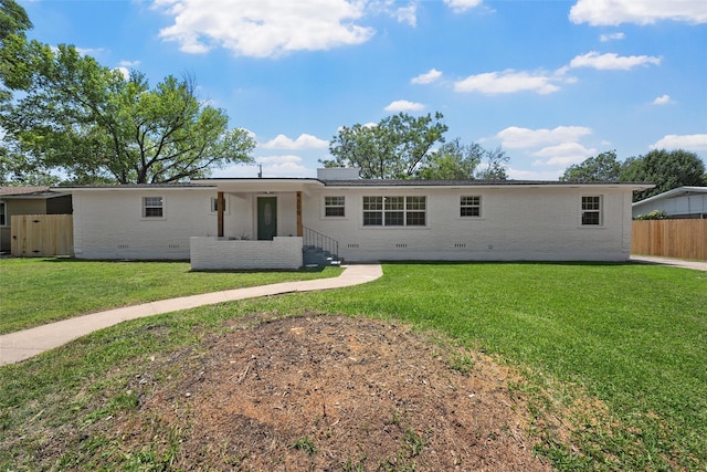 4100 N 30th St, Waco, TX 76708 - rear view of house with crawl space and brick siding