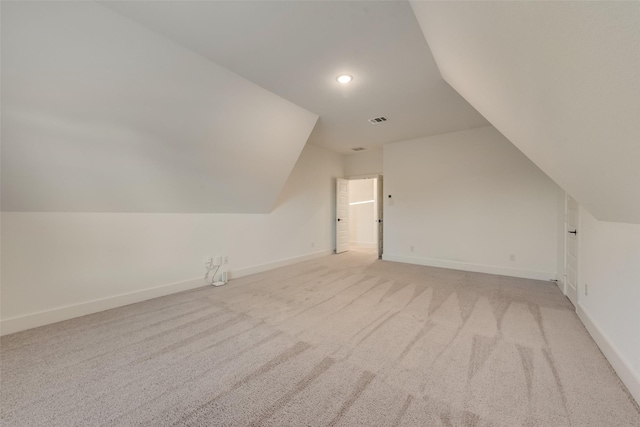 12104 Fairway Meadows Dr, Fort Worth, TX 76179 - bonus room featuring lofted ceiling and light carpet