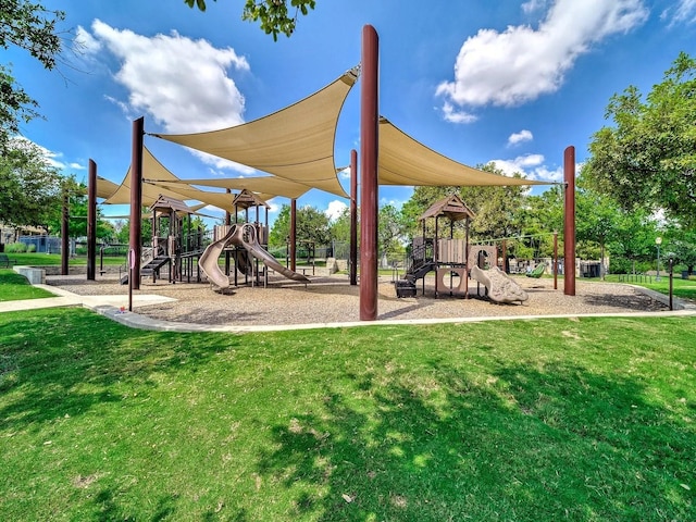 4757 Van Zandt Dr, Fort Worth, TX 76244 - community jungle gym featuring a yard