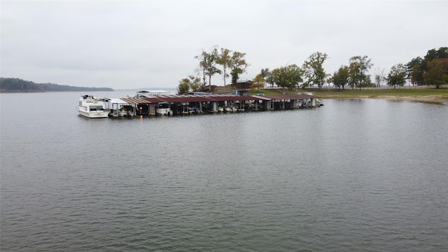 21992 Fm 226, Etoile, TX 75944 - water view featuring a boat dock