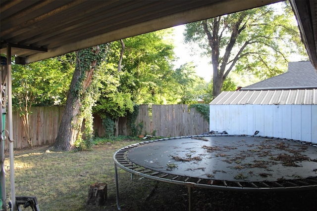 612 Ranier Cir, Garland, TX 75041 - fenced backyard with a patio