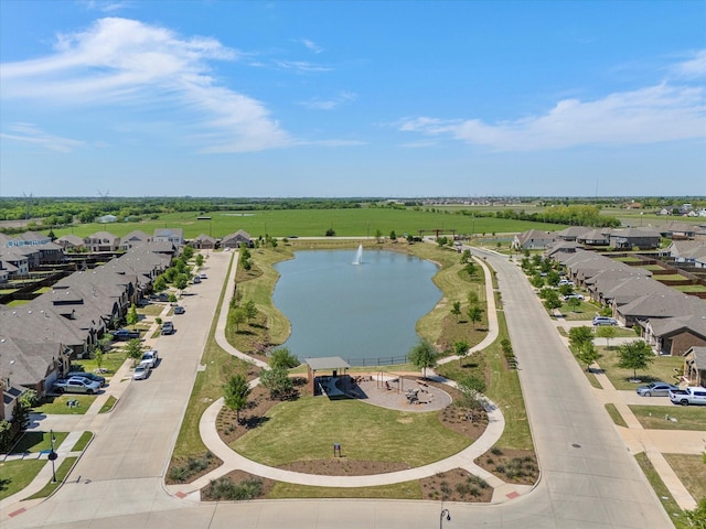 6122 Gully Grove Dr, Royse City, TX 75189 - aerial perspective of suburban area featuring a large body of water