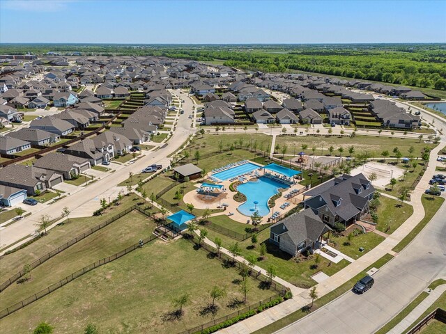 6122 Gully Grove Dr, Royse City, TX 75189 - aerial view of residential area with a nearby body of water