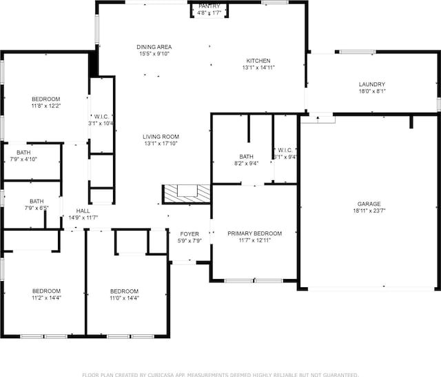 214 Betty Dr, Richardson, TX 75081 - property floor plan
