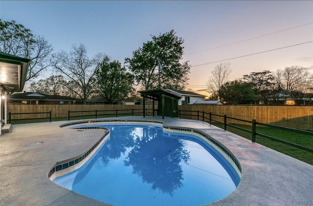 214 Betty Dr, Richardson, TX 75081 - view of swimming pool with a fenced backyard and a patio area