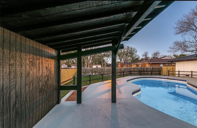 214 Betty Dr, Richardson, TX 75081 - view of swimming pool featuring a fenced backyard and a patio