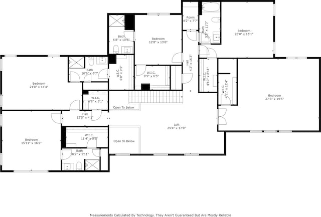11207 Dwarfs Cir, Dallas, TX 75229 - view of room layout