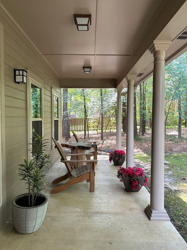 17889 County Road 134, Flint, TX 75762 - view of porch