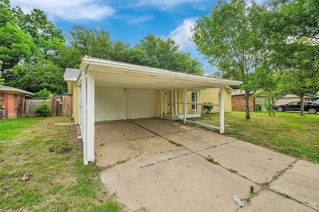 6825 John Dr, Richland Hills, TX 76118 - view of vehicle parking with concrete driveway