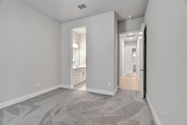 504 Arrowhead Ln, Haslet, TX 76052 - unfurnished bedroom with light carpet and connected bathroom