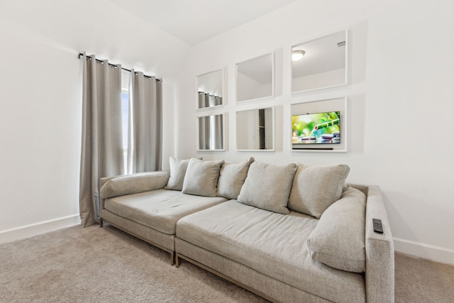 2241 Robin Way, Northlake, TX 76247 - living room featuring baseboards and carpet flooring