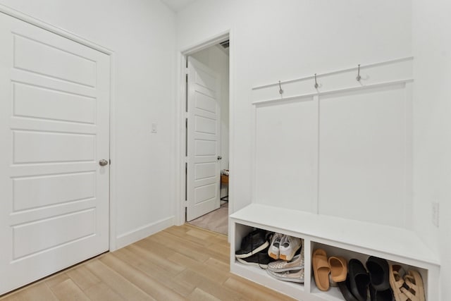 2241 Robin Way, Northlake, TX 76247 - mudroom featuring light wood-style floors and baseboards