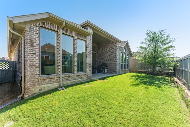 2241 Robin Way, Northlake, TX 76247 - rear view of house with brick siding
