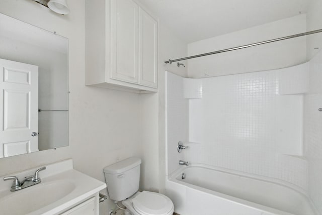 5608 Humbert Ave, Fort Worth, TX 76107 - full bathroom featuring vanity, tub / shower combination, and toilet