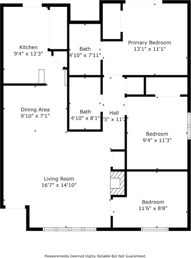2911 Post Oak Dr, Euless, TX 76039 - property floor plan