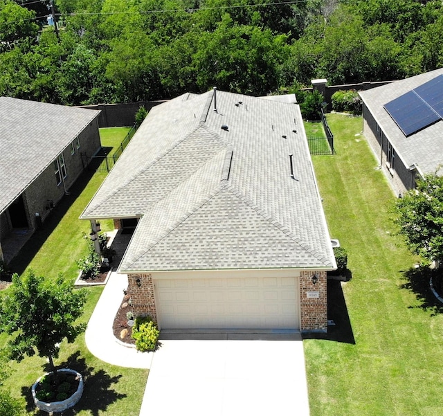 8745 Twin Pines Ln, Frisco, TX 75036 - view from above of property