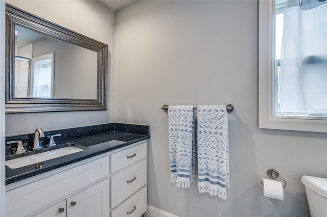 4017 Piedmont Rd, Fort Worth, TX 76116 - bathroom with vanity and toilet