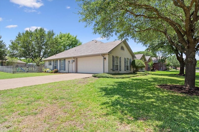 713 Tahoe Trl, Hewitt, TX 76643 - ranch-style home with a garage, concrete driveway, and brick siding
