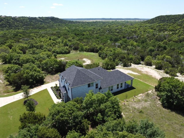 8732 Fullerton Dr, Cleburne, TX 76033 - aerial view of property and surrounding area with a forest