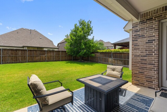 2851 Clearwater Dr, Prosper, TX 75078 - view of patio / terrace