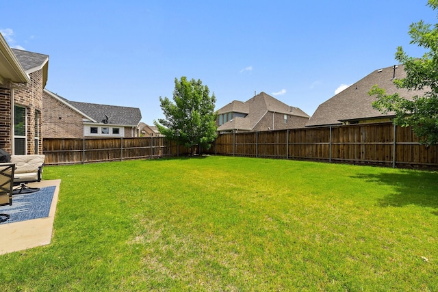 2851 Clearwater Dr, Prosper, TX 75078 - view of yard with a patio area