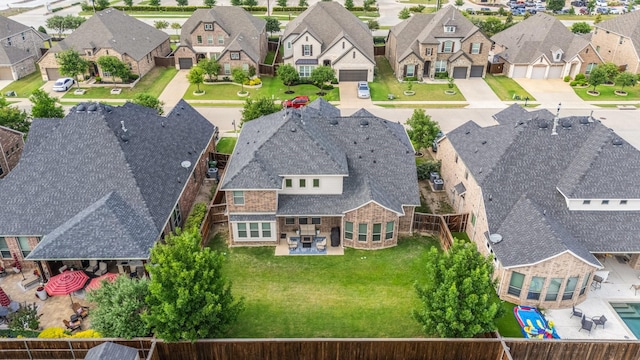 2851 Clearwater Dr, Prosper, TX 75078 - aerial view of residential area