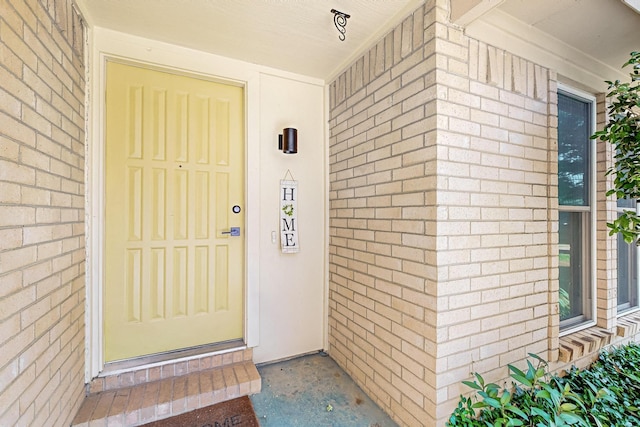 1723 Overbrook Dr, Arlington, TX 76014 - doorway to property with brick siding