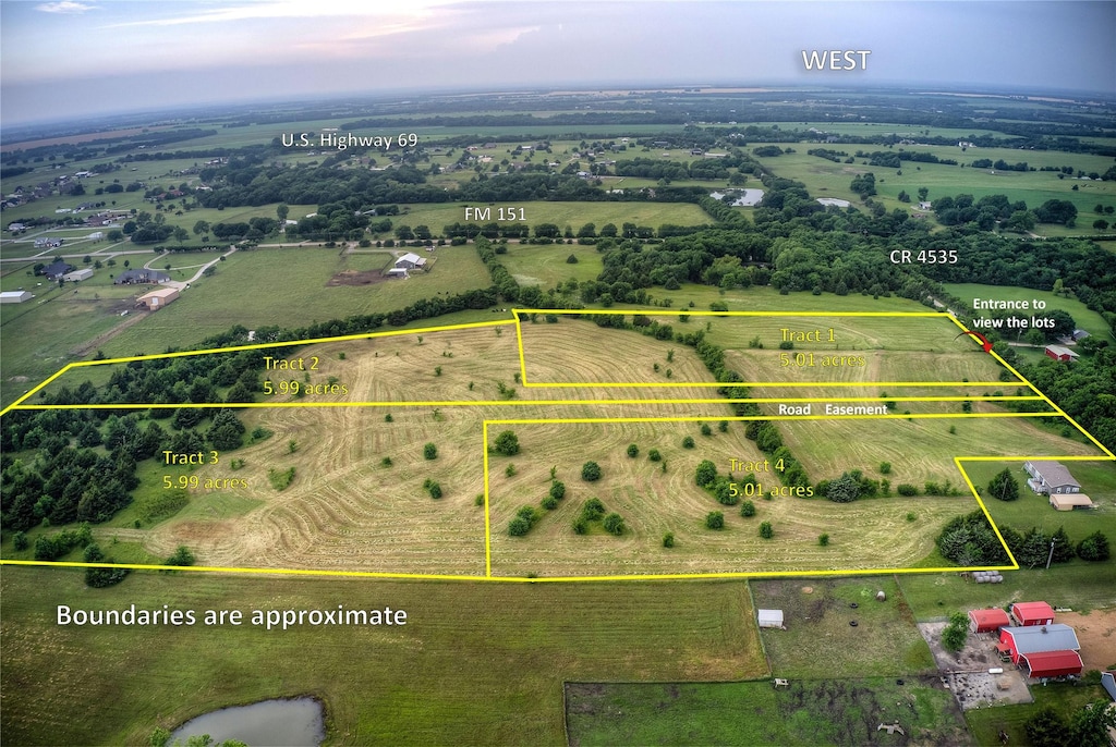 TBDLOT1 Crk 4535, Trenton, TX 75490