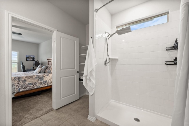 105 Greengate Dr, Boyd, TX 76023 - ensuite bathroom with a stall shower and tile patterned floors